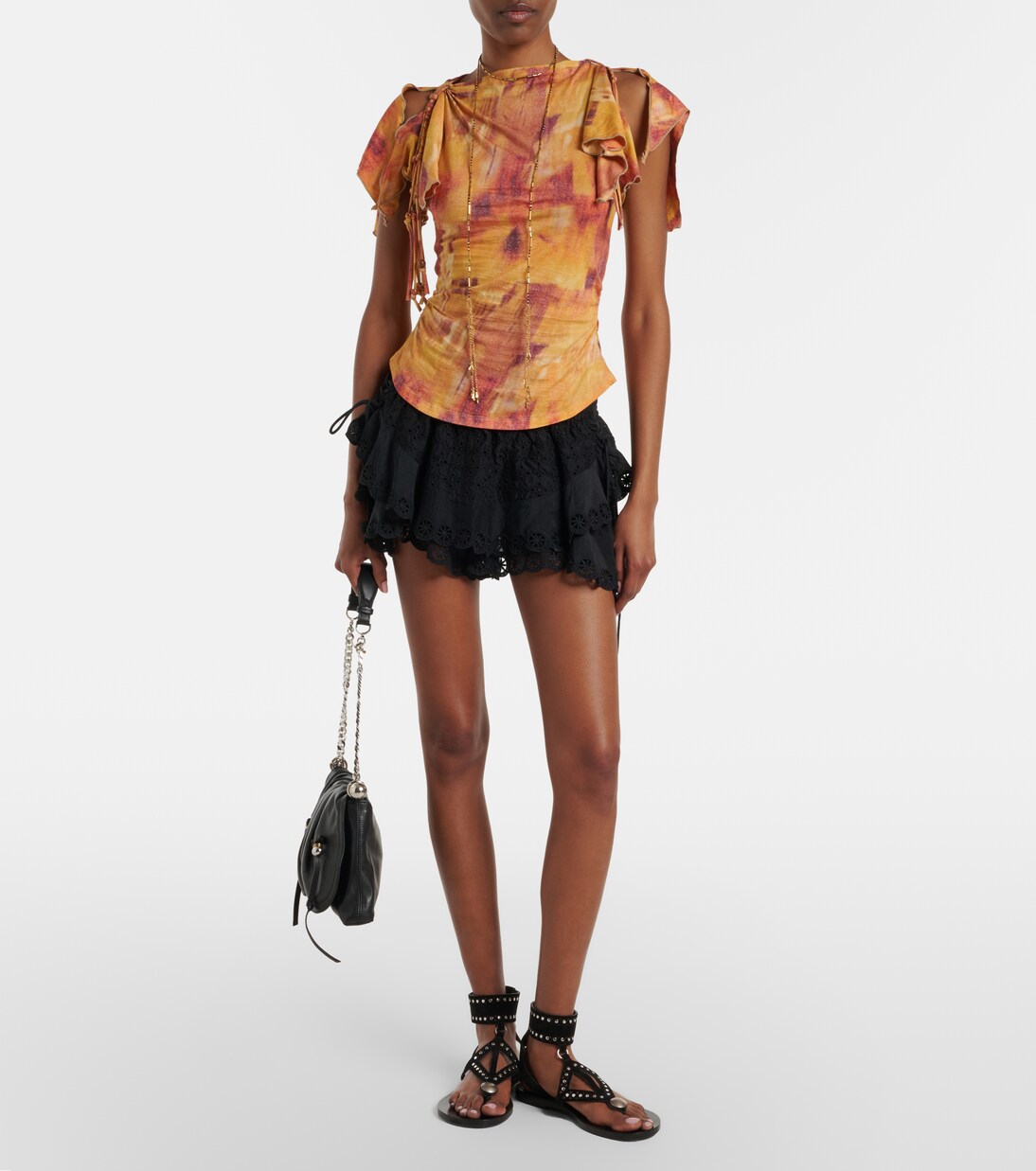 Top Jazia en coton à volants | Isabel Marant