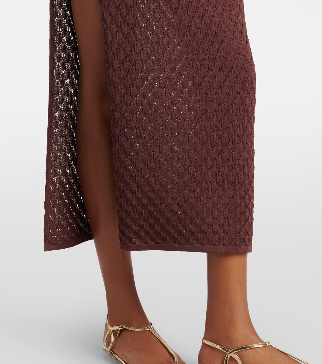 Dawn knitted wrap skirt | Melissa Odabash
