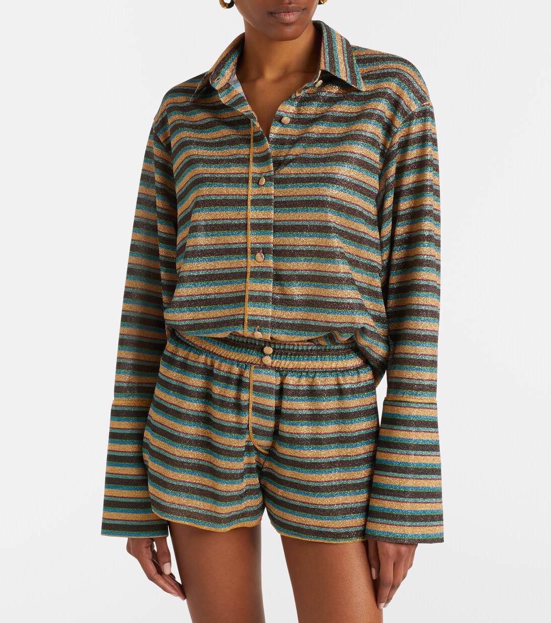 Lumière striped shirt | Oséree