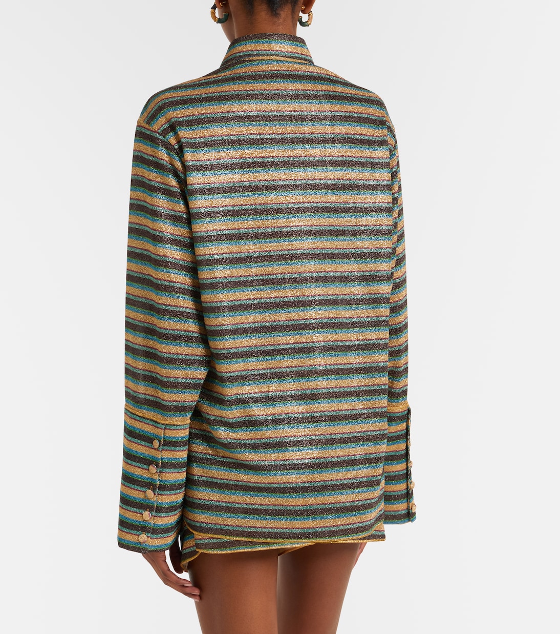 Lumière striped shirt | Oséree