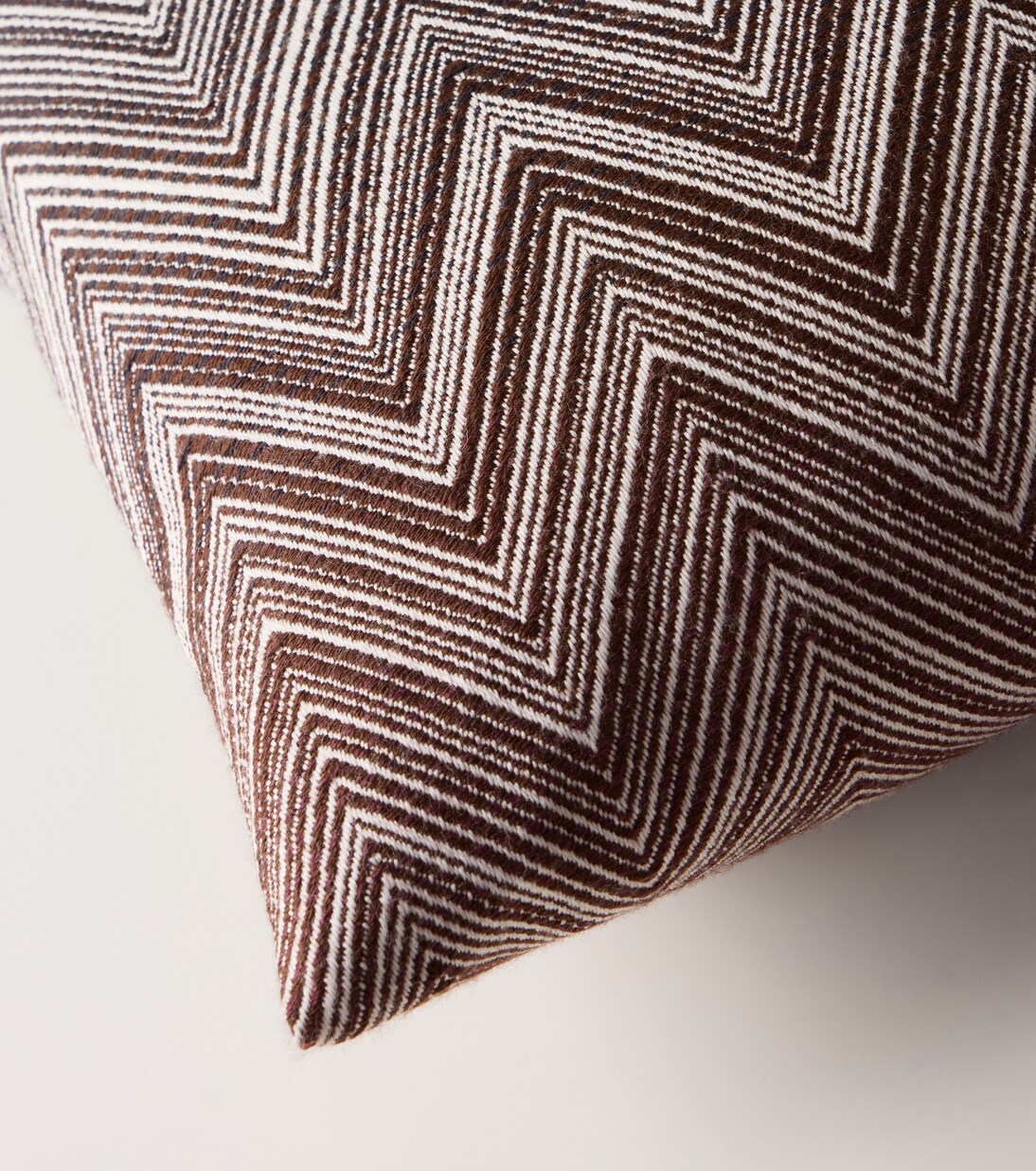 Timmy Zigzag wool cushion | Missoni