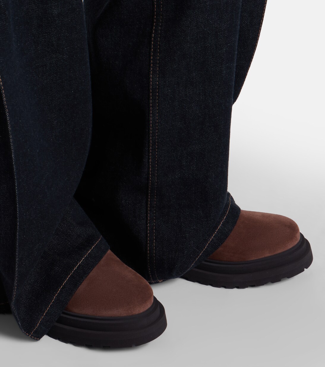 Chelsea Boots Monili aus Veloursleder | Brunello Cucinelli