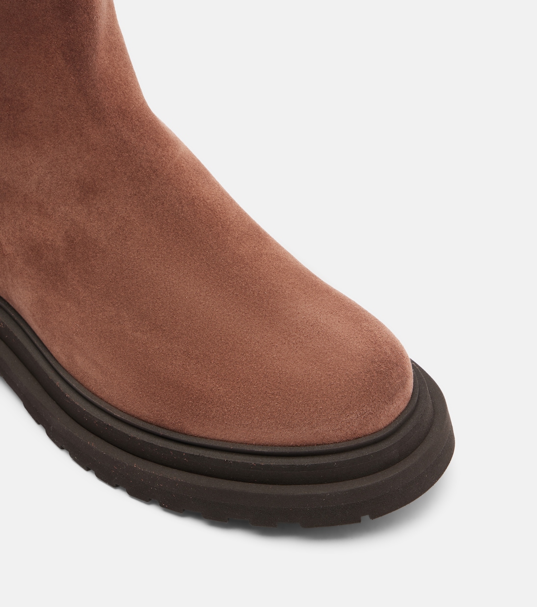 Chelsea Boots Monili aus Veloursleder | Brunello Cucinelli