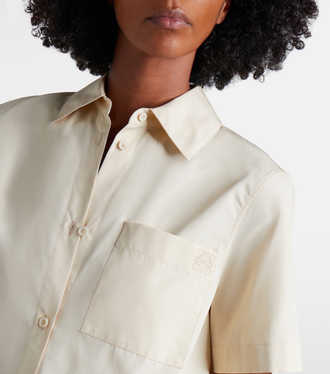 Paula's Ibiza cotton poplin shirt | Loewe