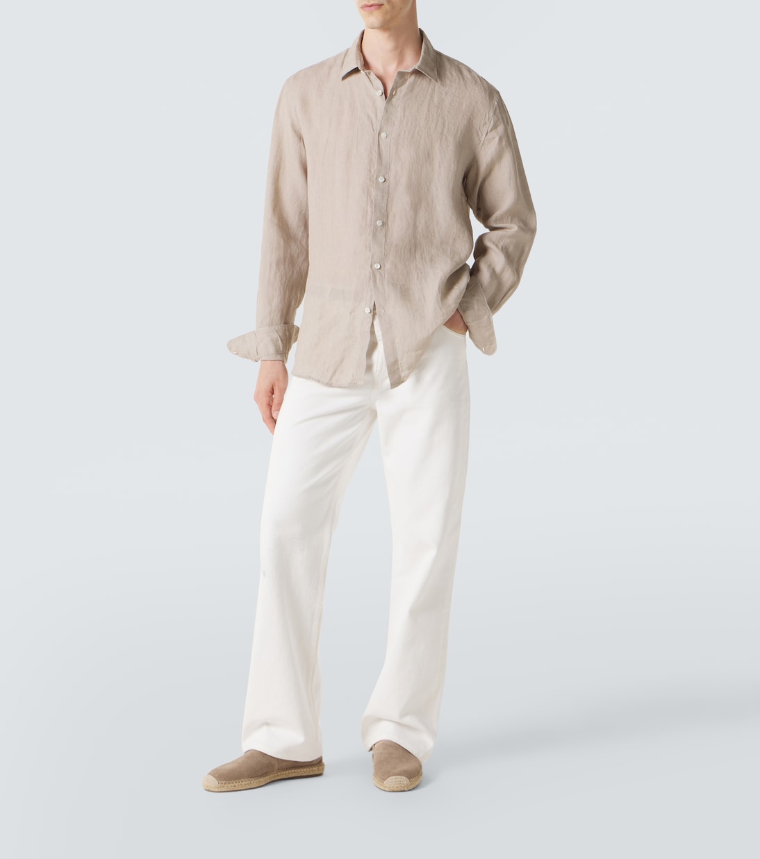 Linen shirt | Sunspel