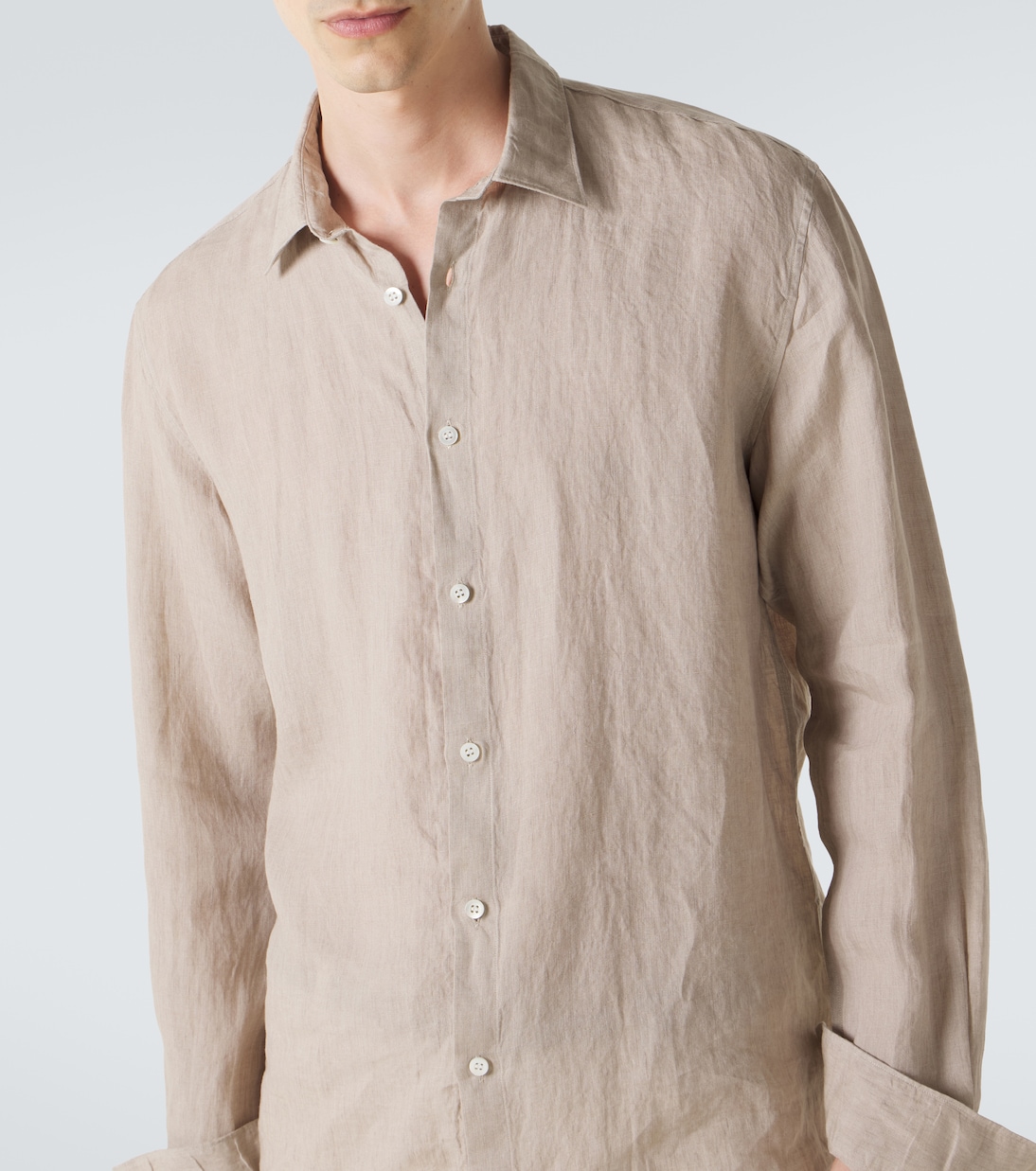 Linen shirt | Sunspel