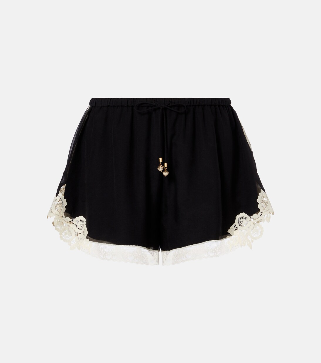 Shorts Roselight aus Baumwolle und Seide | Zimmermann