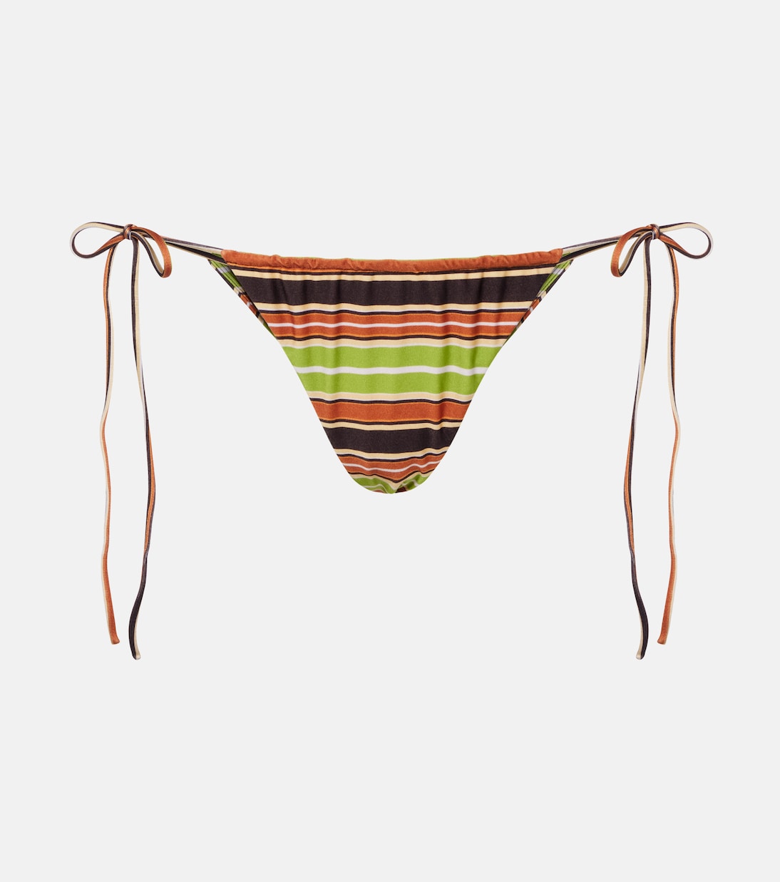 Bruna striped bikini bottoms | Faithfull