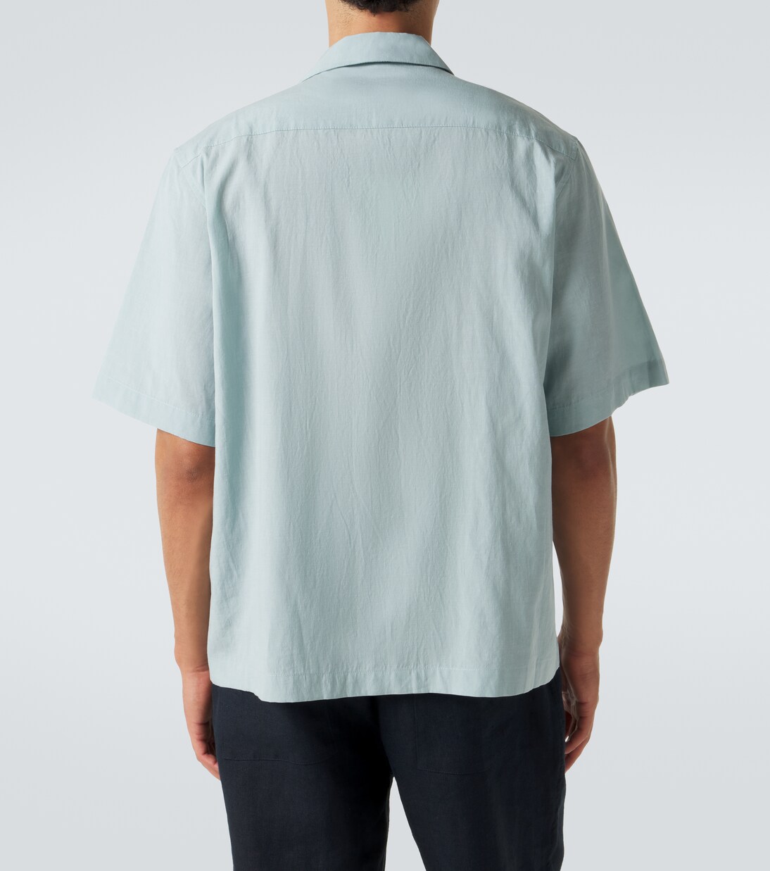 Embroidered bowling shirt | Commas