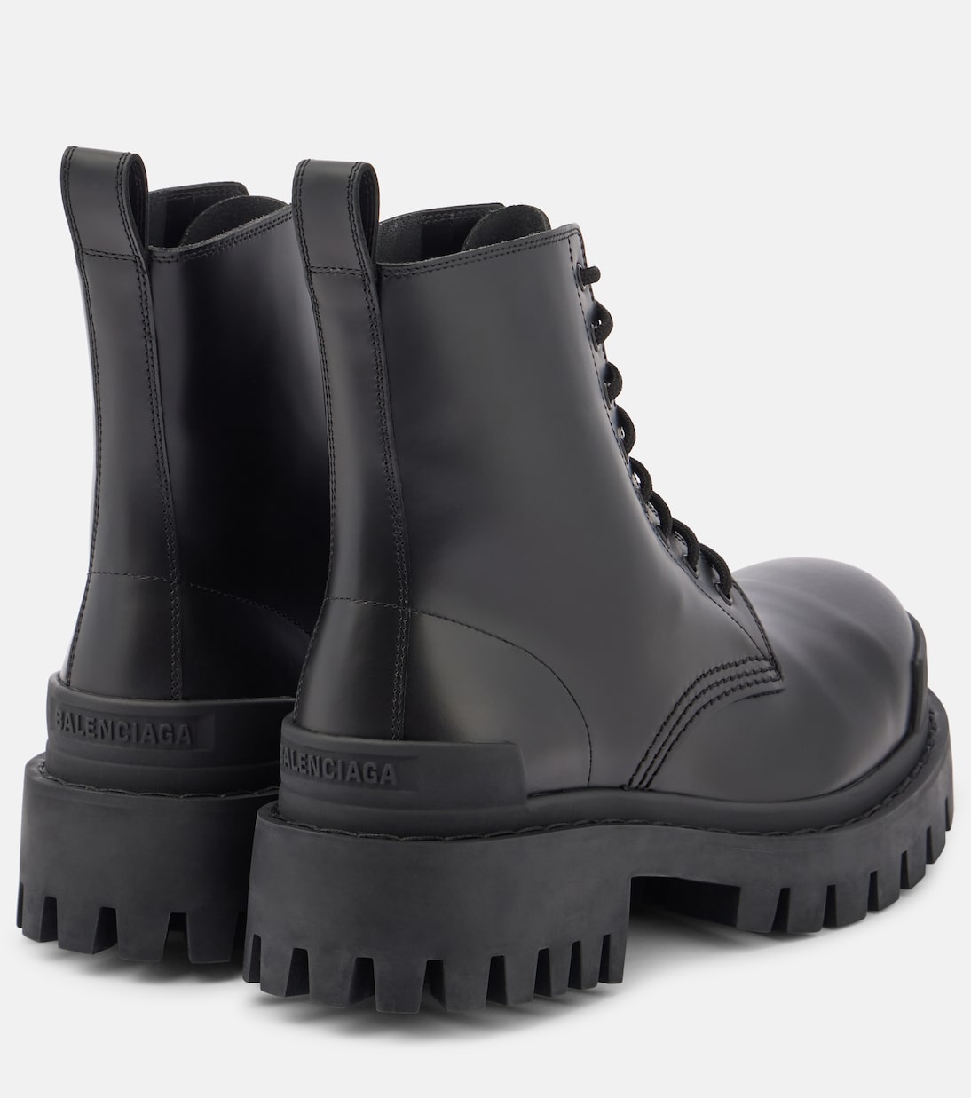 Schnürstiefel Strike aus Leder | Balenciaga