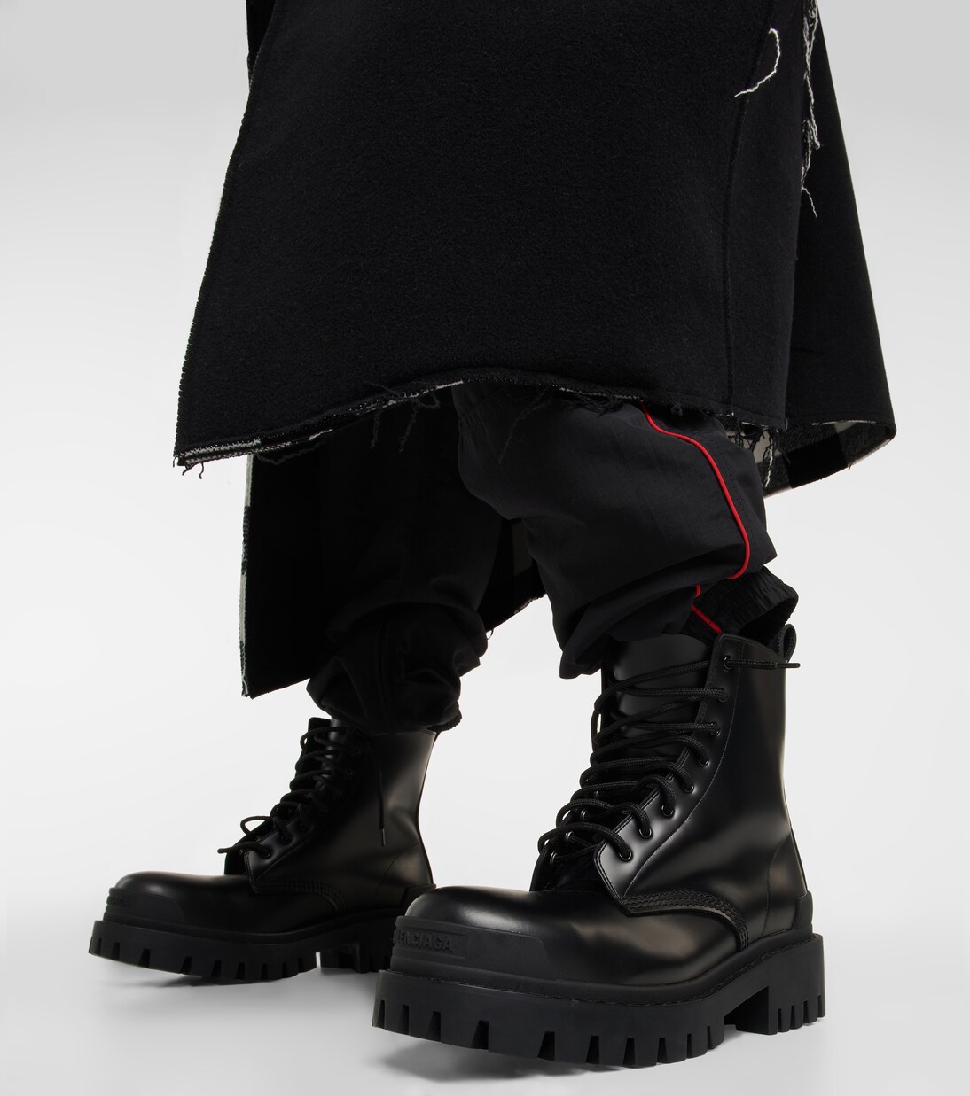 Schnürstiefel Strike aus Leder | Balenciaga