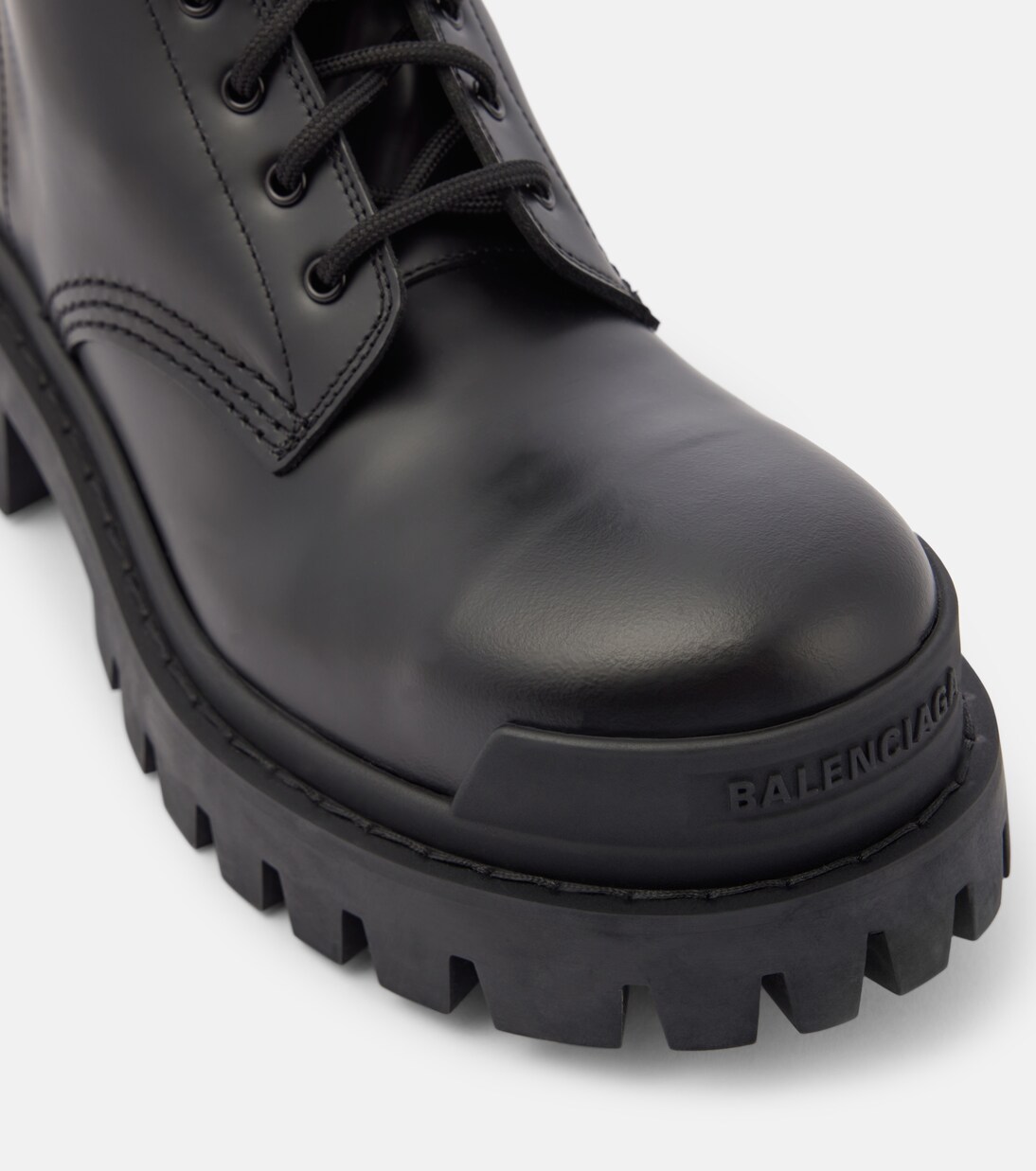 Schnürstiefel Strike aus Leder | Balenciaga