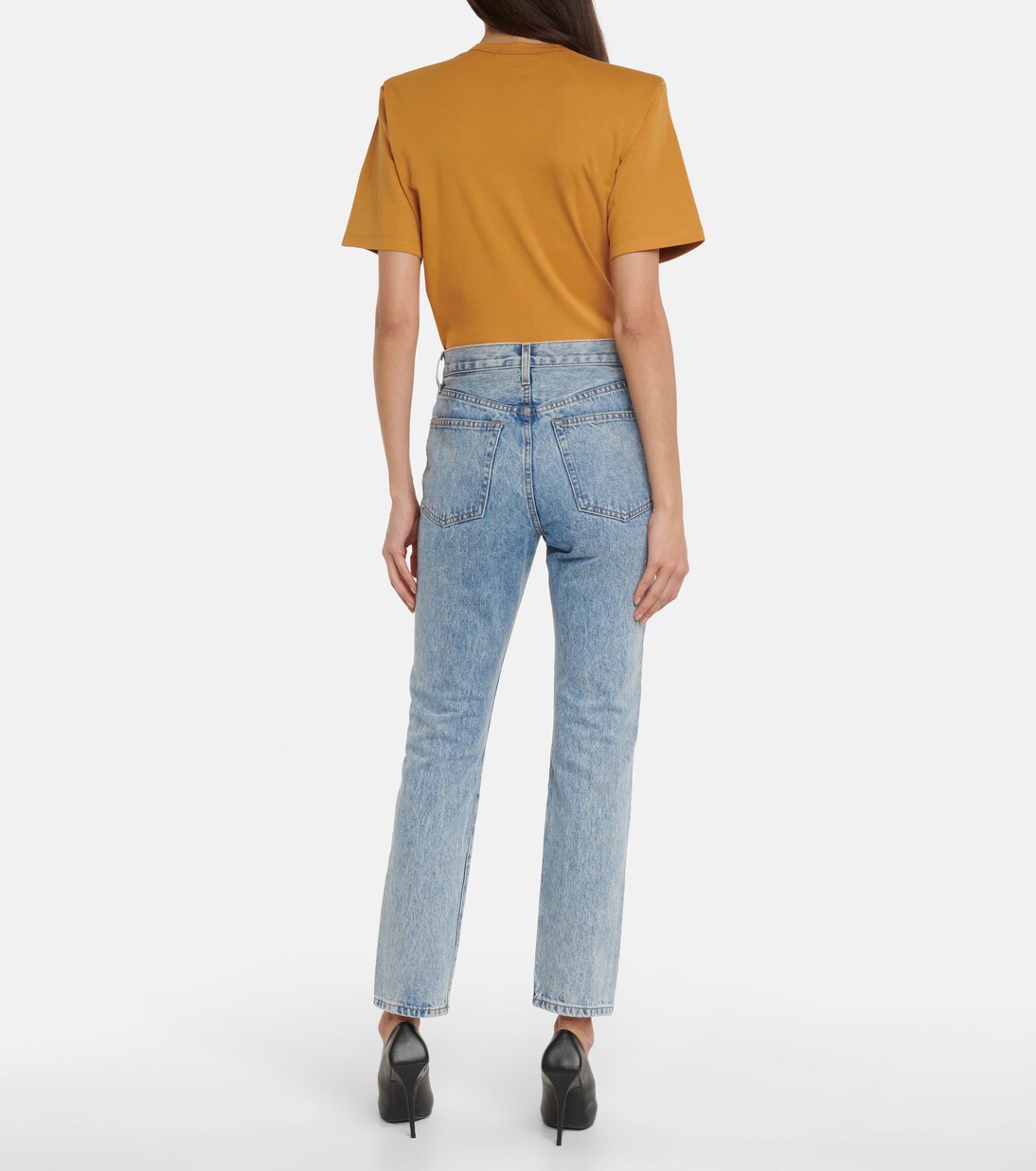 High-rise jeans | Wardrobe.NYC