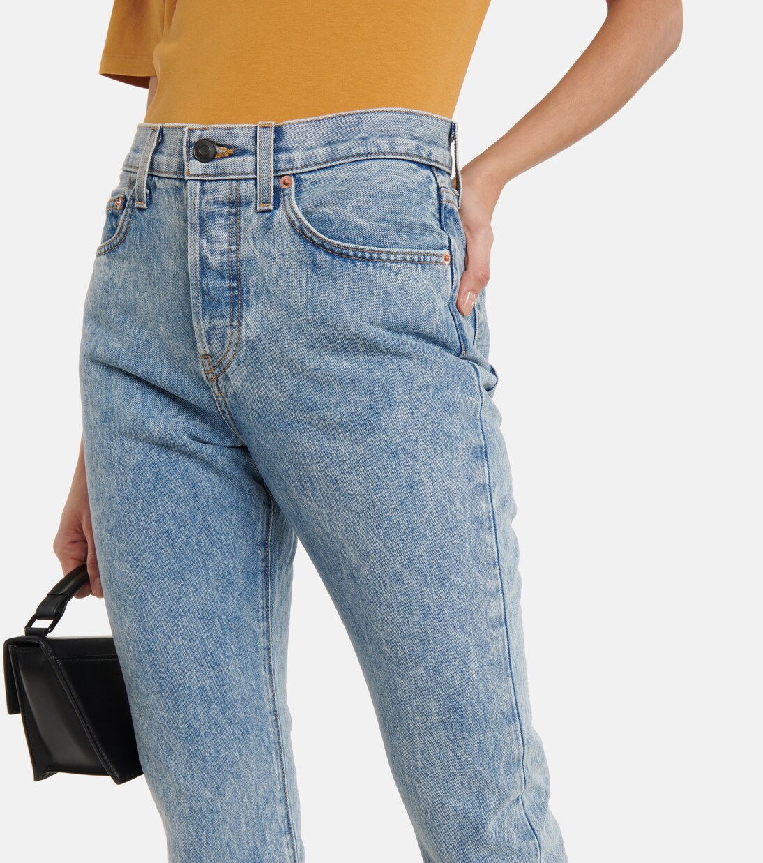 High-rise jeans | Wardrobe.NYC