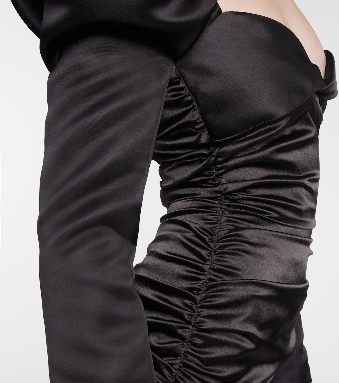 Robe en satin | Halpern