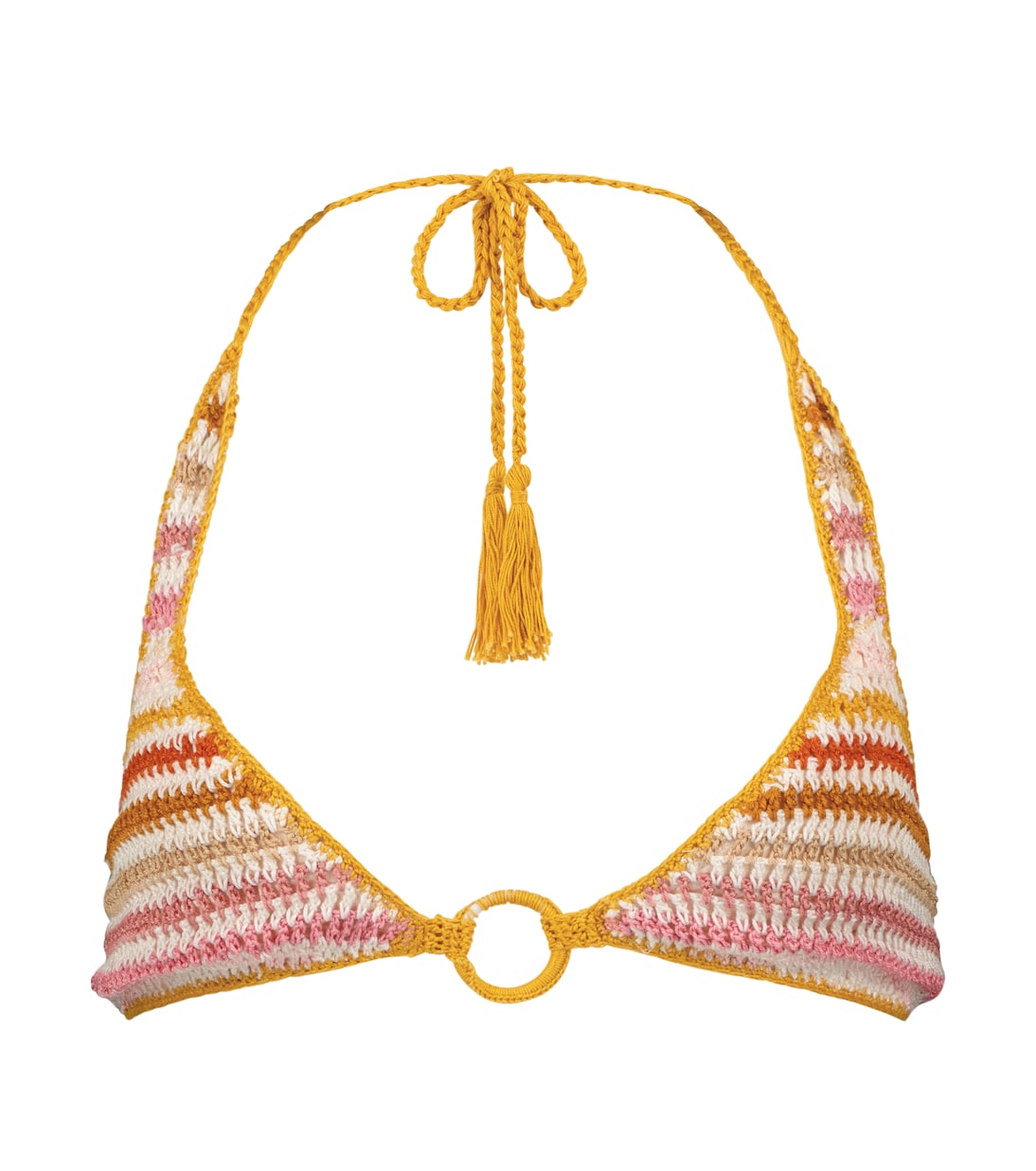 Haut de bikini Sunset rayé | Anna Kosturova