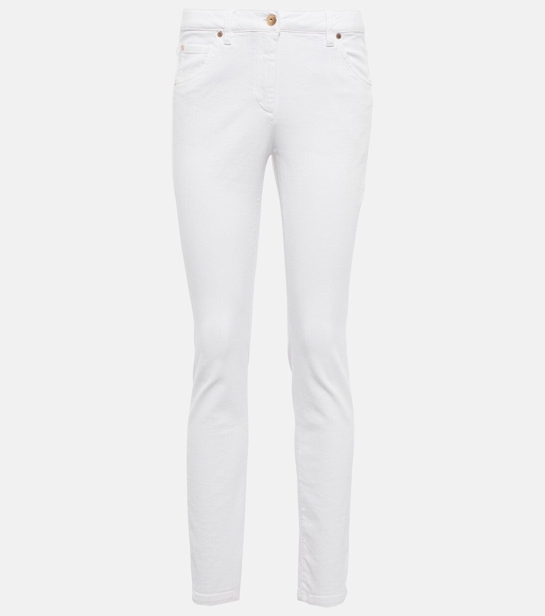 Mid-Rise Slim Jeans | Brunello Cucinelli