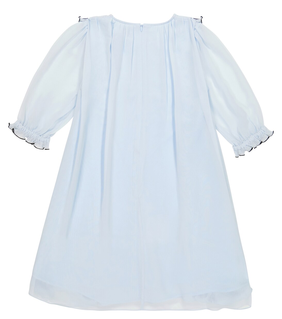 Pleated chiffon dress | Self-Portrait Kids