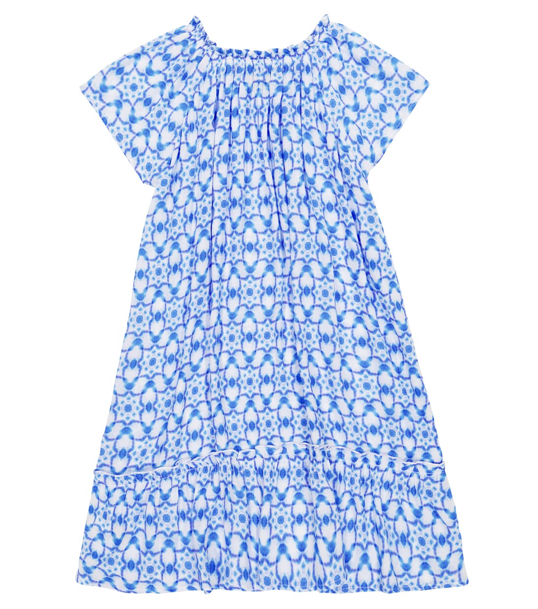 Ikat Medusa printed dress | Vilebrequin Kids