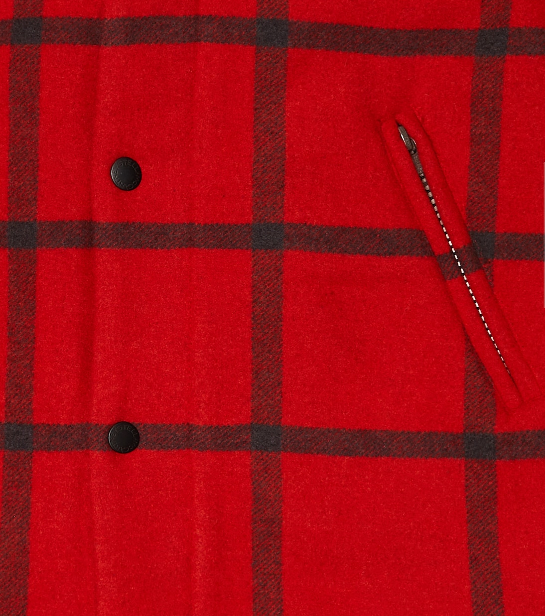 Fringed wool-blend coat | Stella McCartney Kids