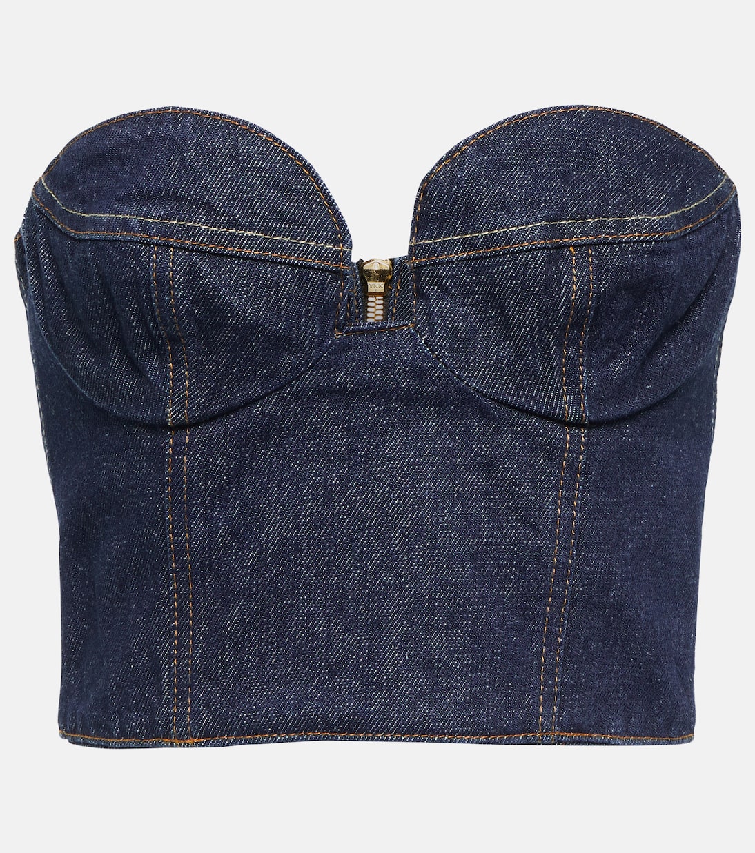 Bustier aus Denim | Magda Butrym
