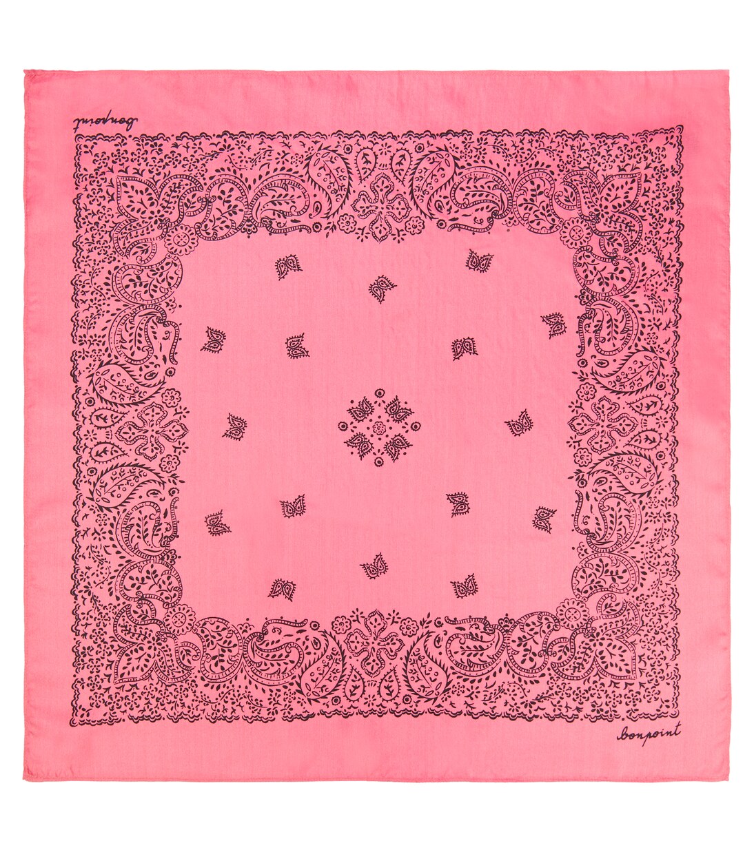 Acte printed silk scarf | Bonpoint