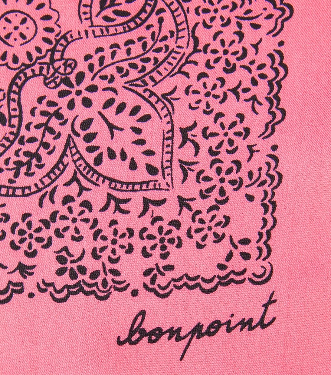 Acte printed silk scarf | Bonpoint