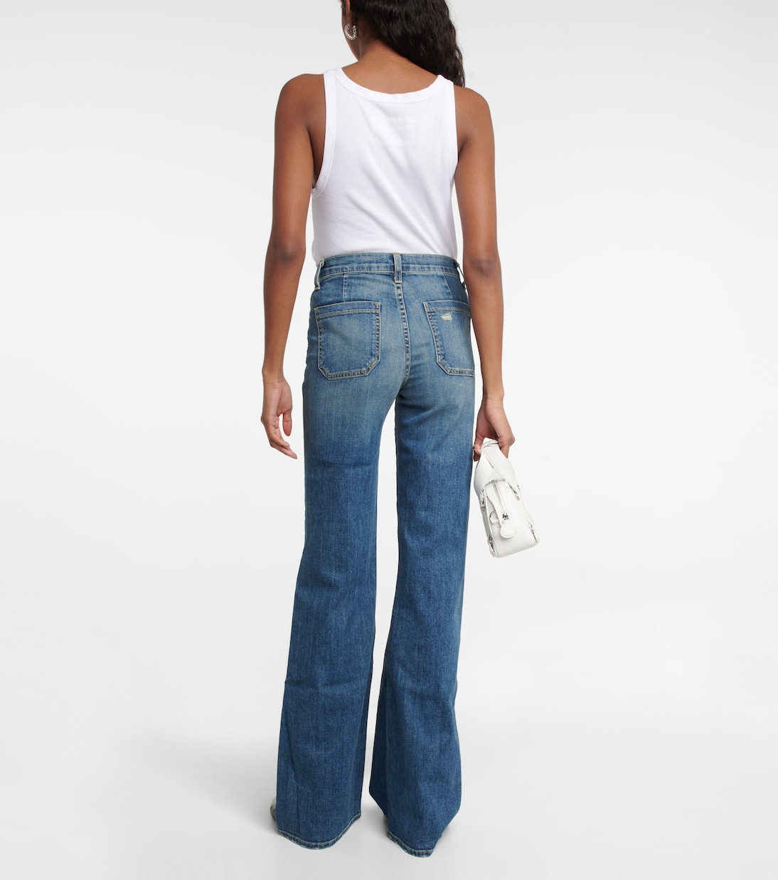 Florence high-rise flared jeans | Nili Lotan