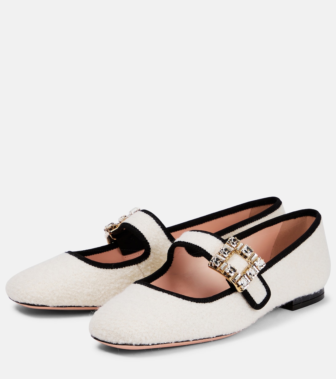 Très Vivier Babies bouclé flats | Roger Vivier