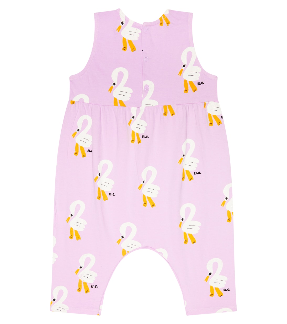 Baby printed cotton jumpsuit | Bobo Choses