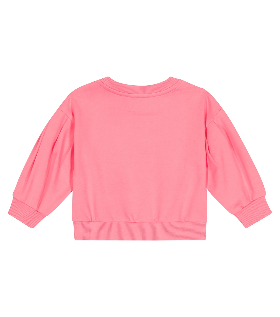 Baby logo cotton sweatshirt | Moschino Kids