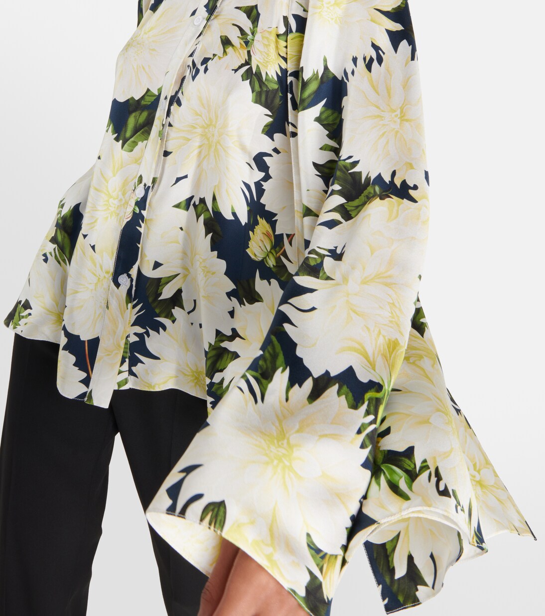 Bluse aus Seide | Oscar de la Renta