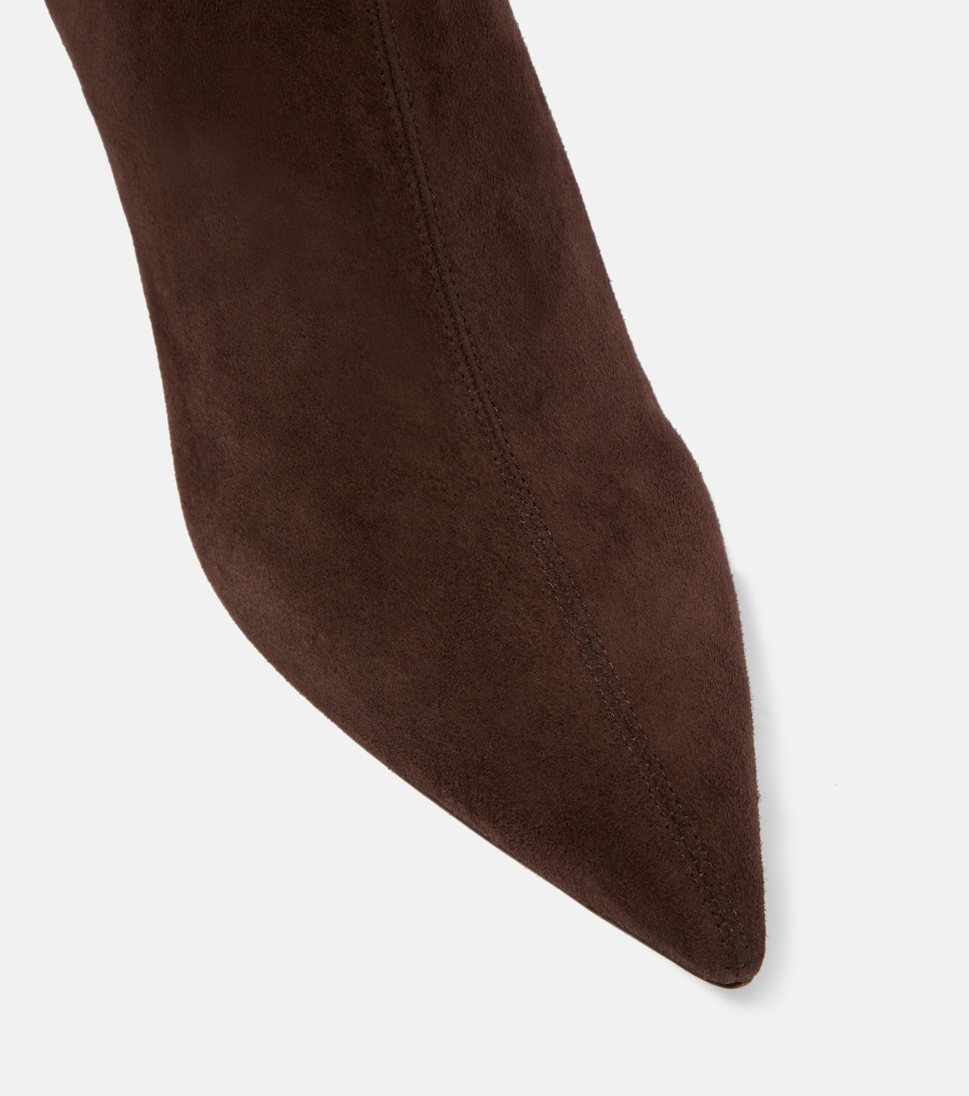 Ankle Boots Montmartre 50 aus Veloursleder | Aquazzura