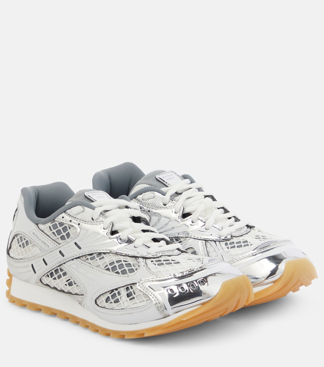 Orbit metallic sneakers  | Bottega Veneta