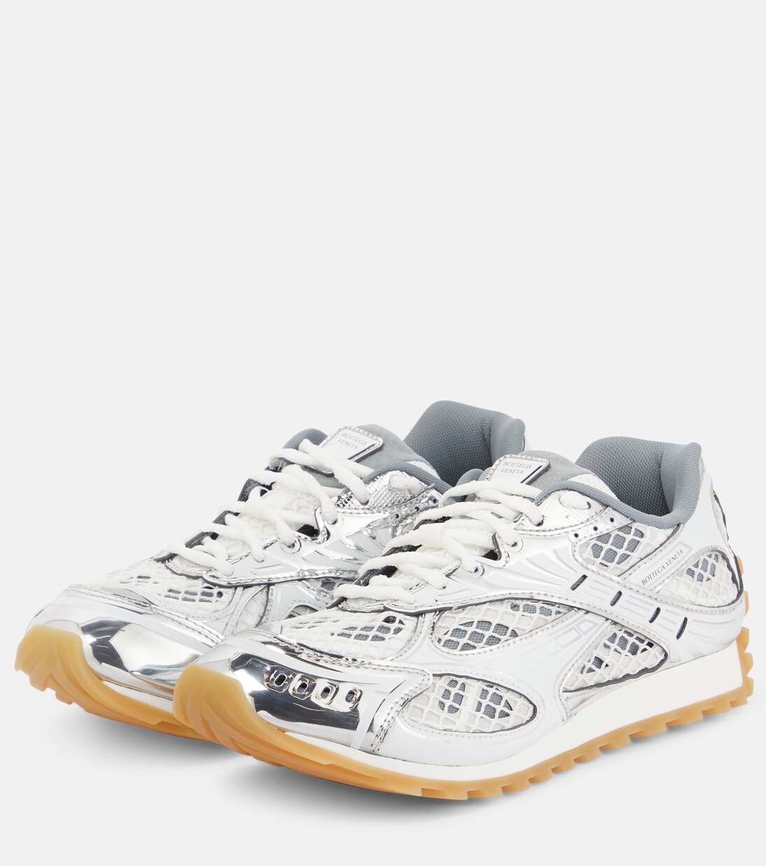 Orbit metallic sneakers  | Bottega Veneta