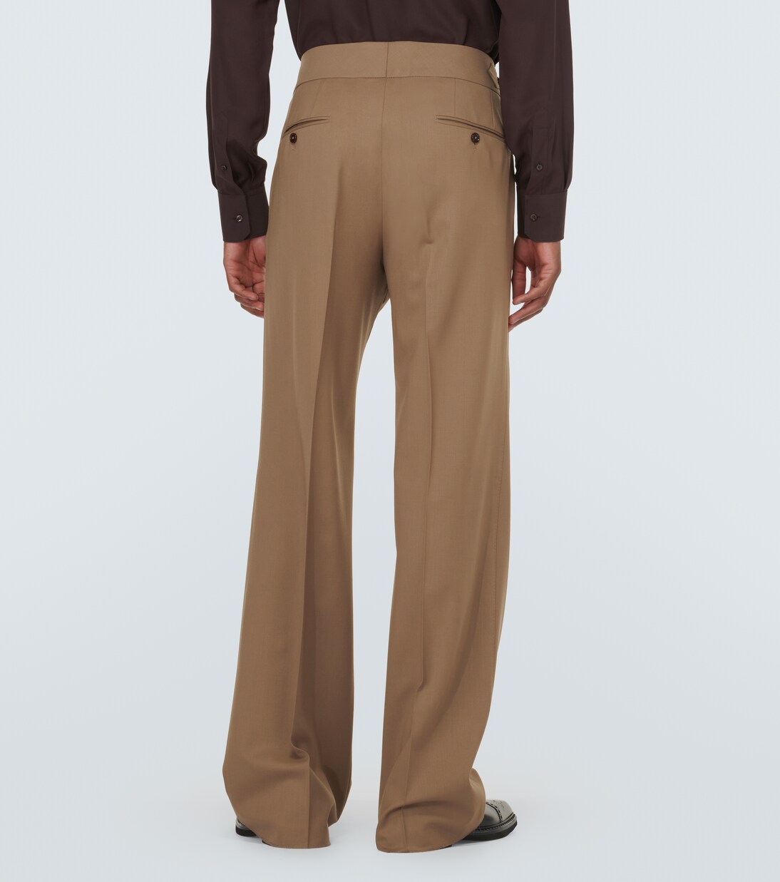 Wool-blend twill suit pants | Dolce&Gabbana