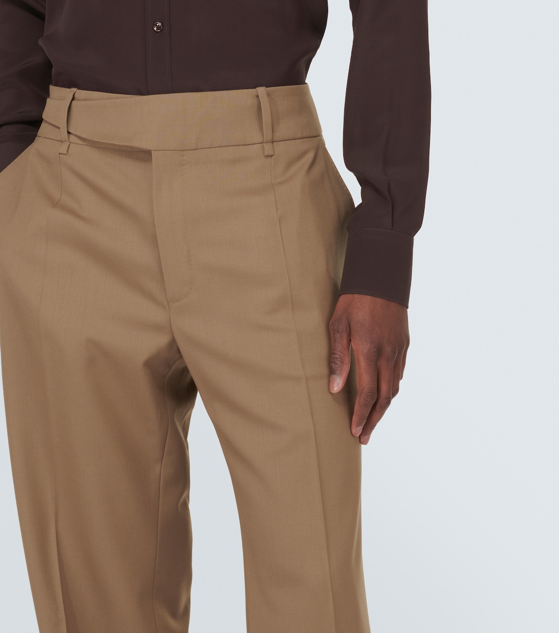 Wool-blend twill suit pants | Dolce&Gabbana