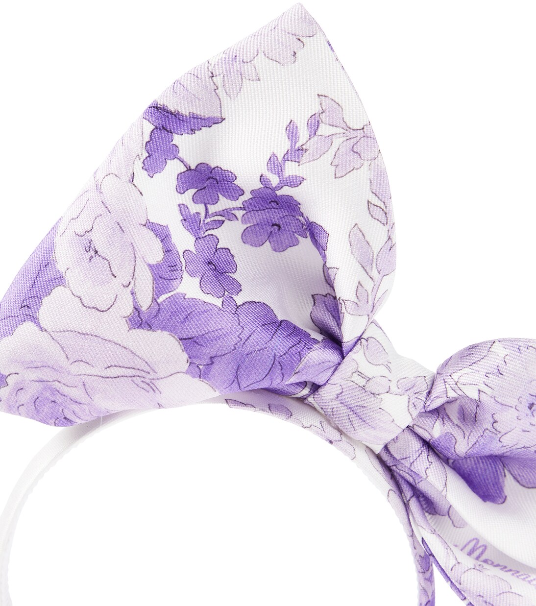 Floral bow-detail headband | Monnalisa