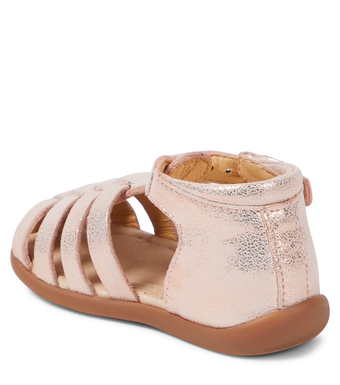 Baby Stand-Up Strap leather sandals  | Pom d'Api