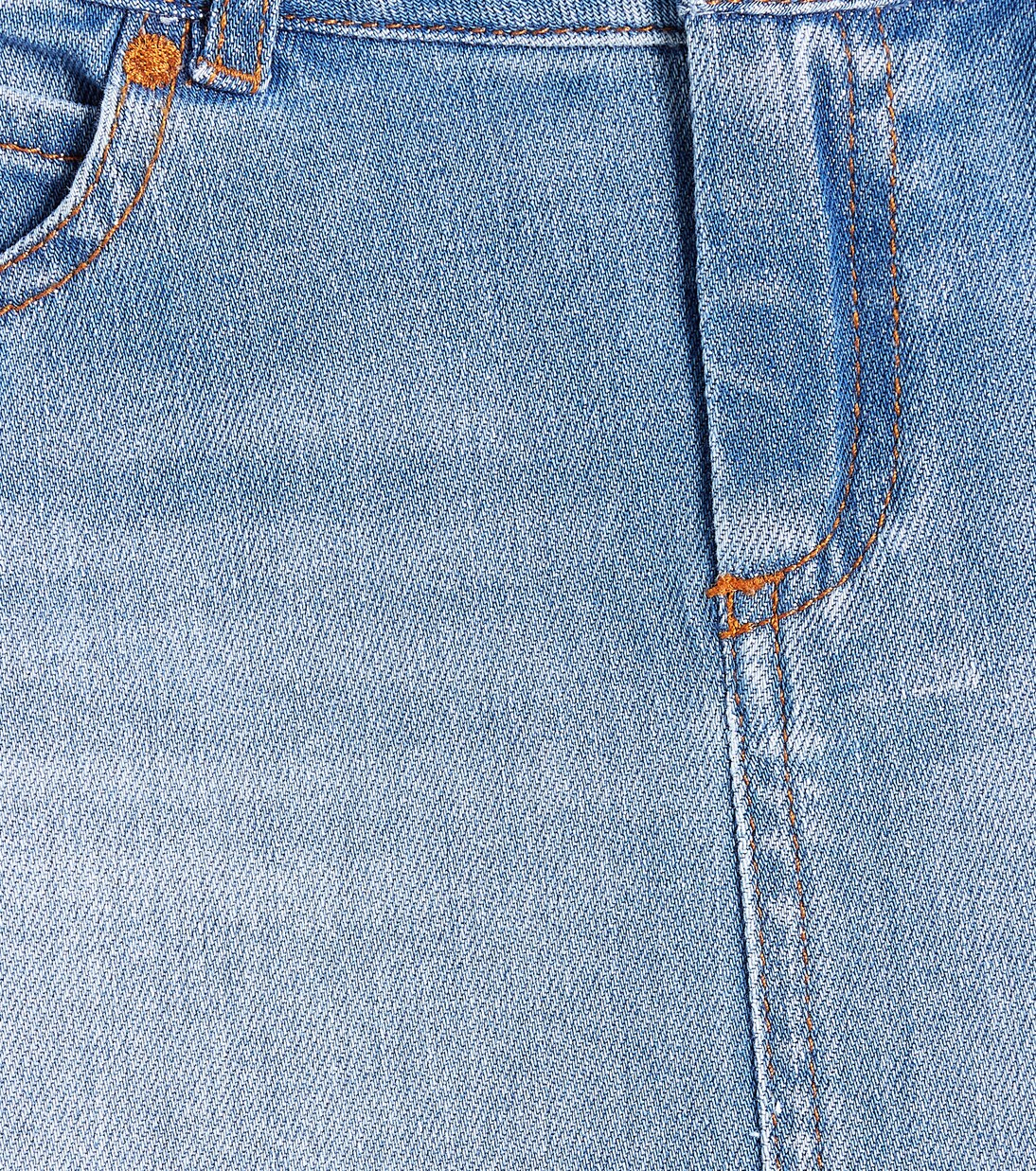 Lace-detail denim skirt | Chloé Kids