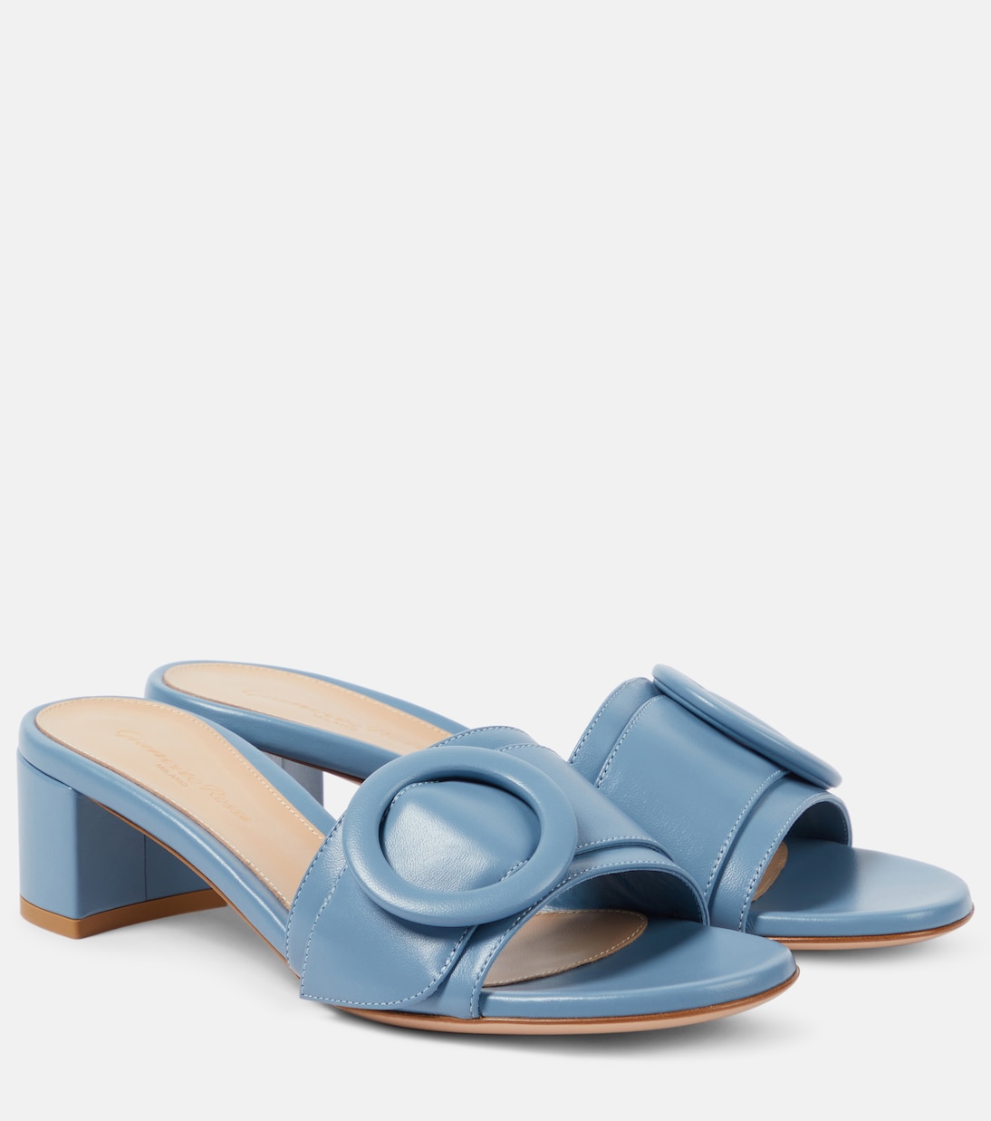 Venezia 45 leather mules | Gianvito Rossi
