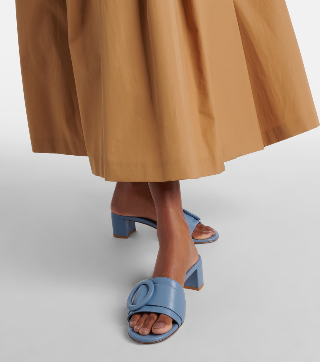 Venezia 45 leather mules | Gianvito Rossi