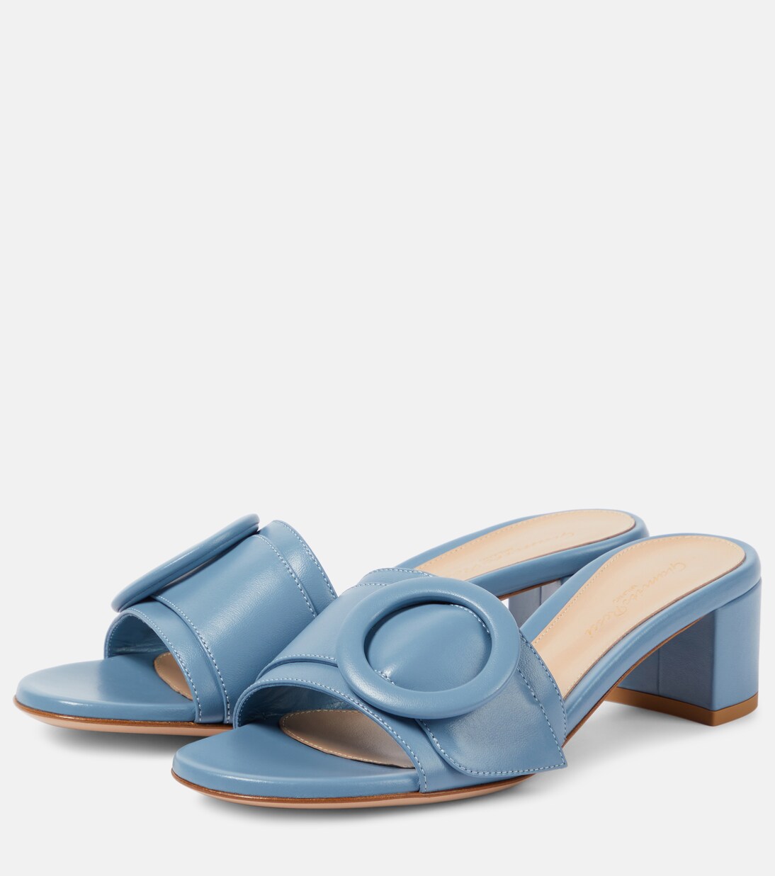 Venezia 45 leather mules | Gianvito Rossi