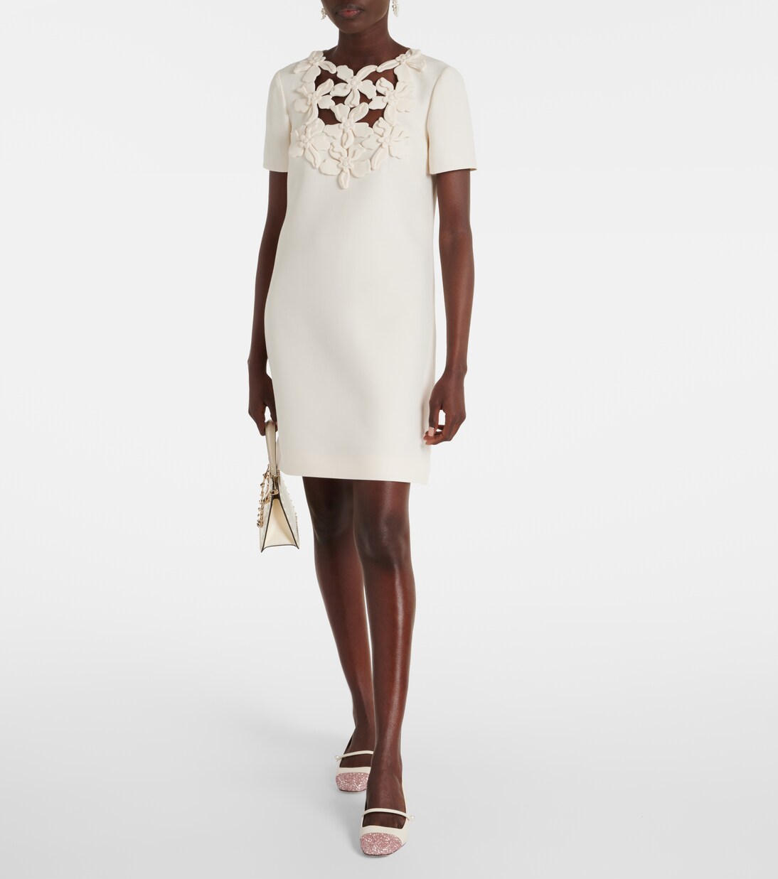 Escarpins Elisa 45 en cuir à paillettes | Jimmy Choo