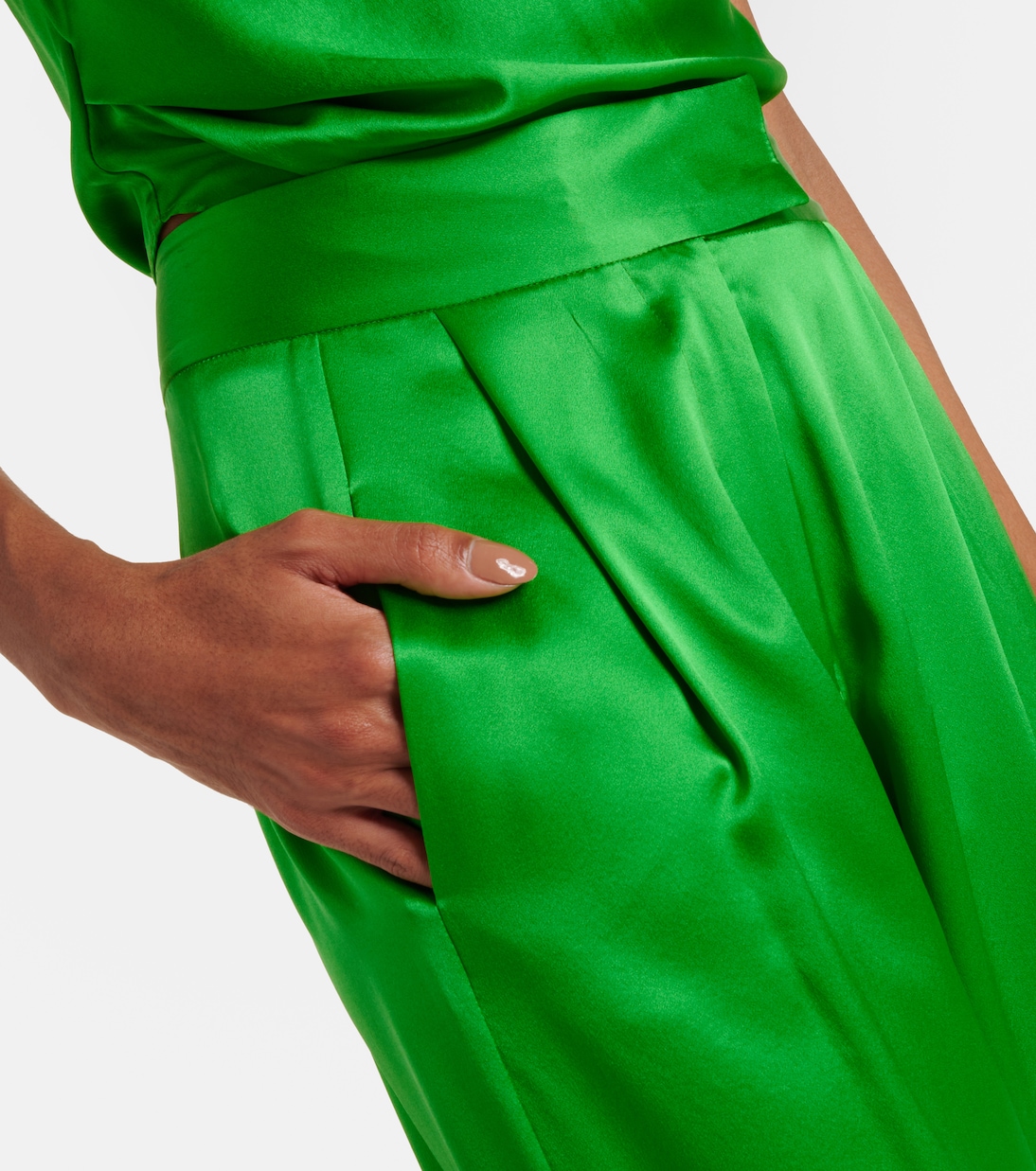 Weite Hose aus Seide | The Sei