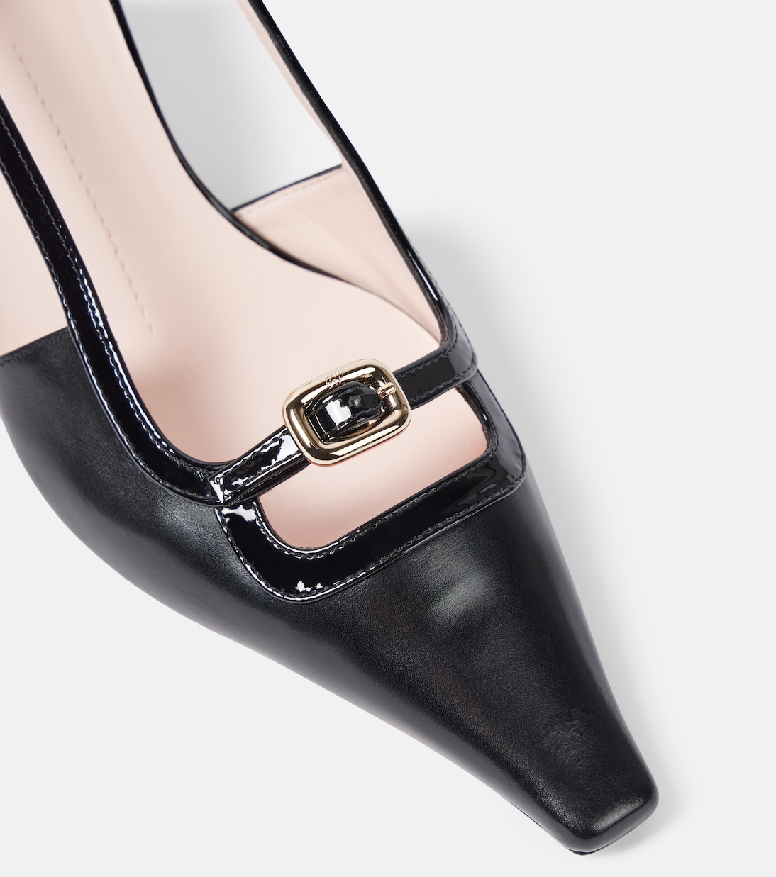 Viv' Canard 55 leather slingback pumps | Roger Vivier