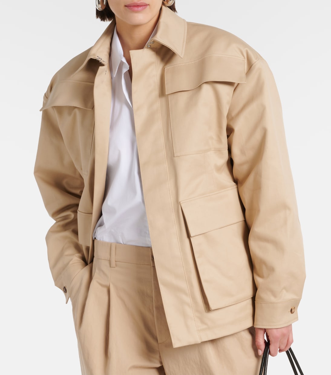 Pantalon ample Drill Chino en coton mélangé | Wardrobe.NYC