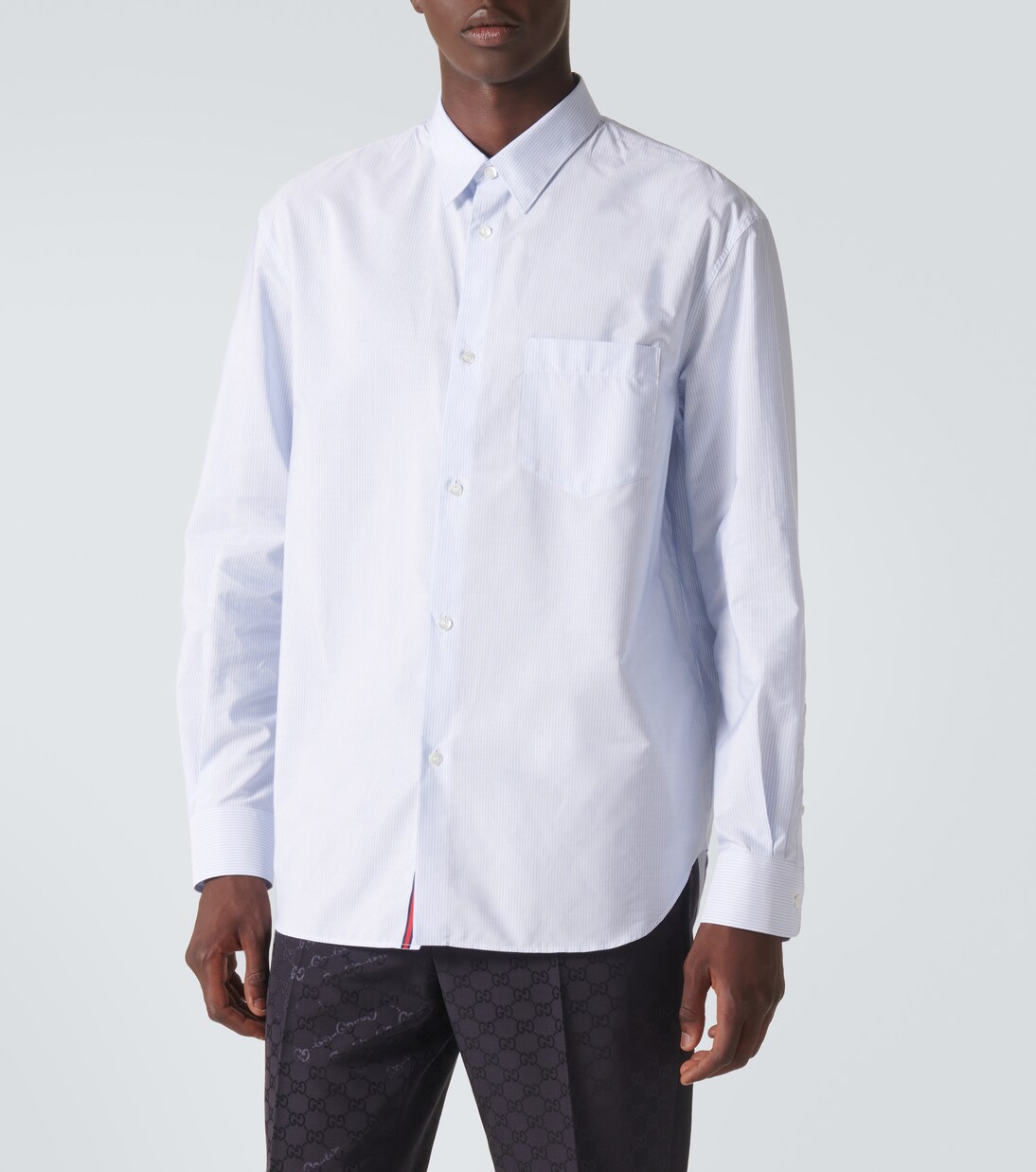 Hemd aus Baumwollpopeline | Gucci
