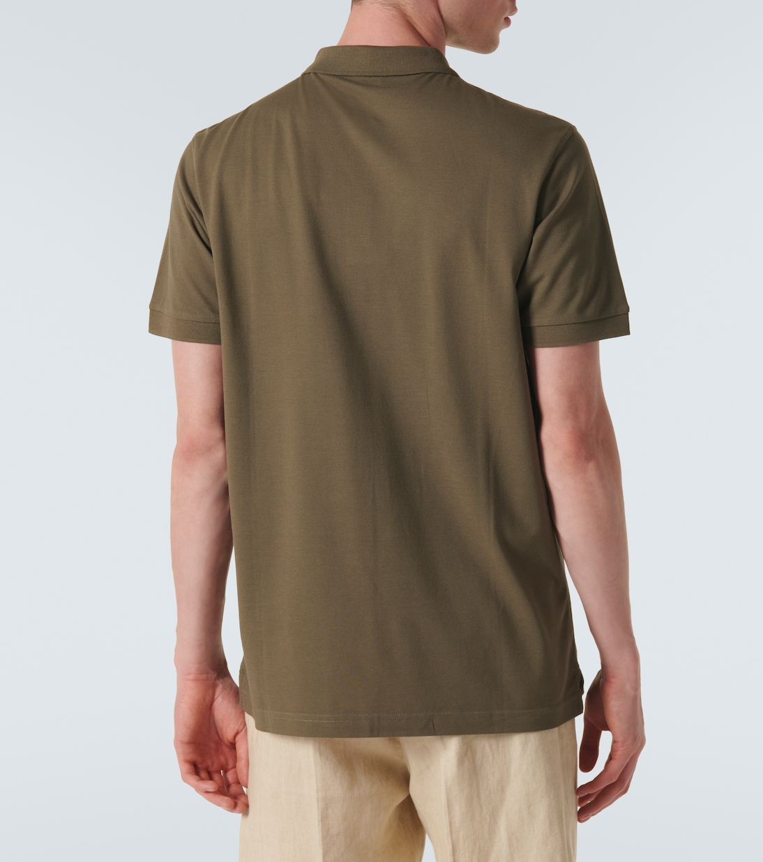 Polo de piqué de algodón | Sunspel