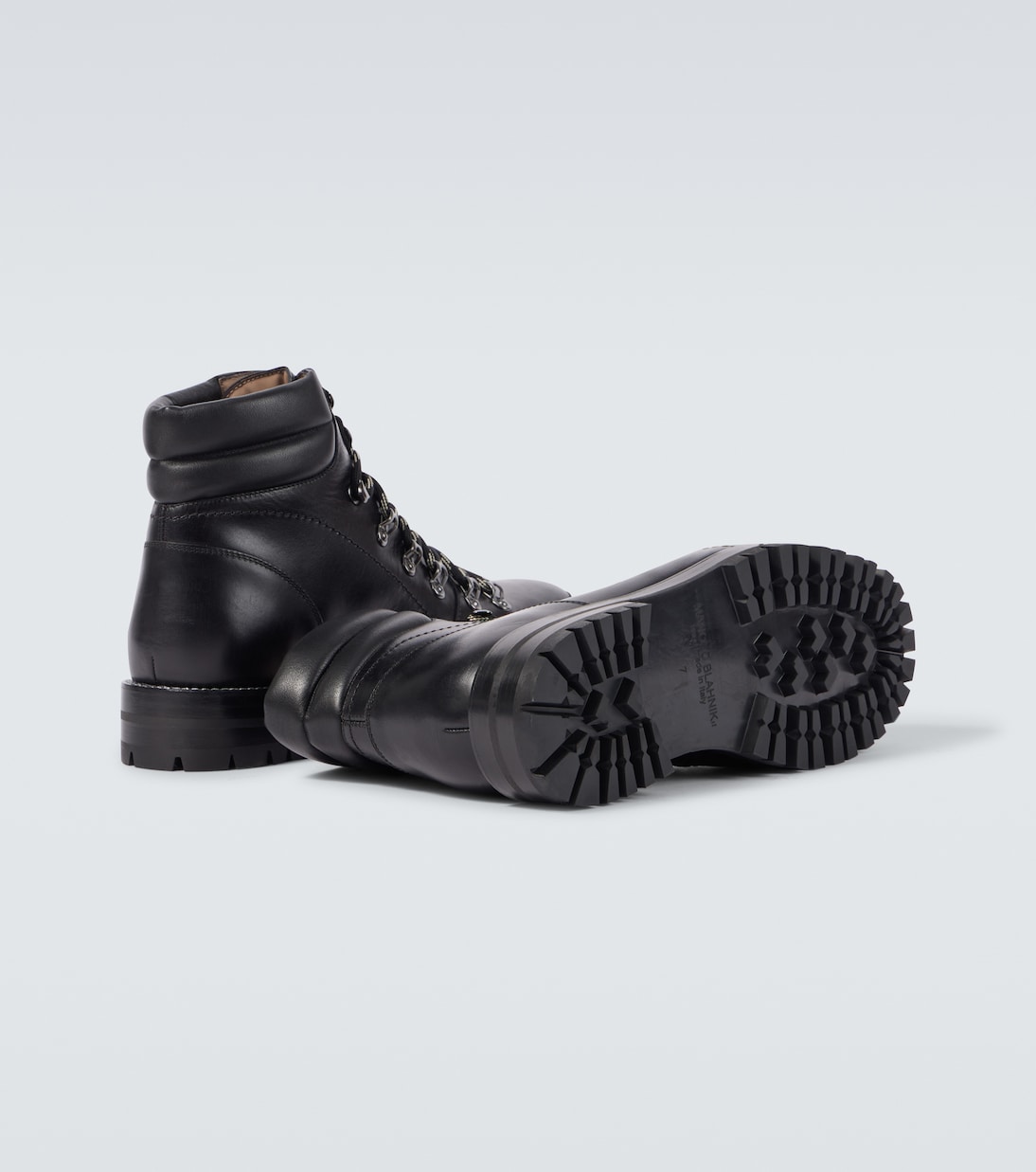 Schnürstiefel Janka aus Leder | Manolo Blahnik